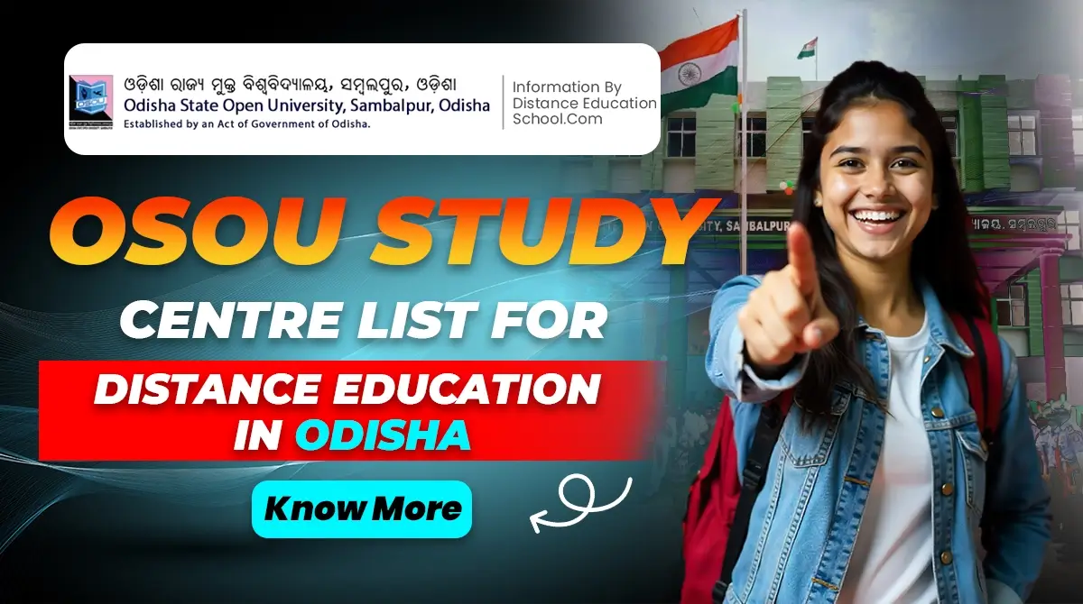 OSOU Study Centre List for Distance Eduaction in Odhisa