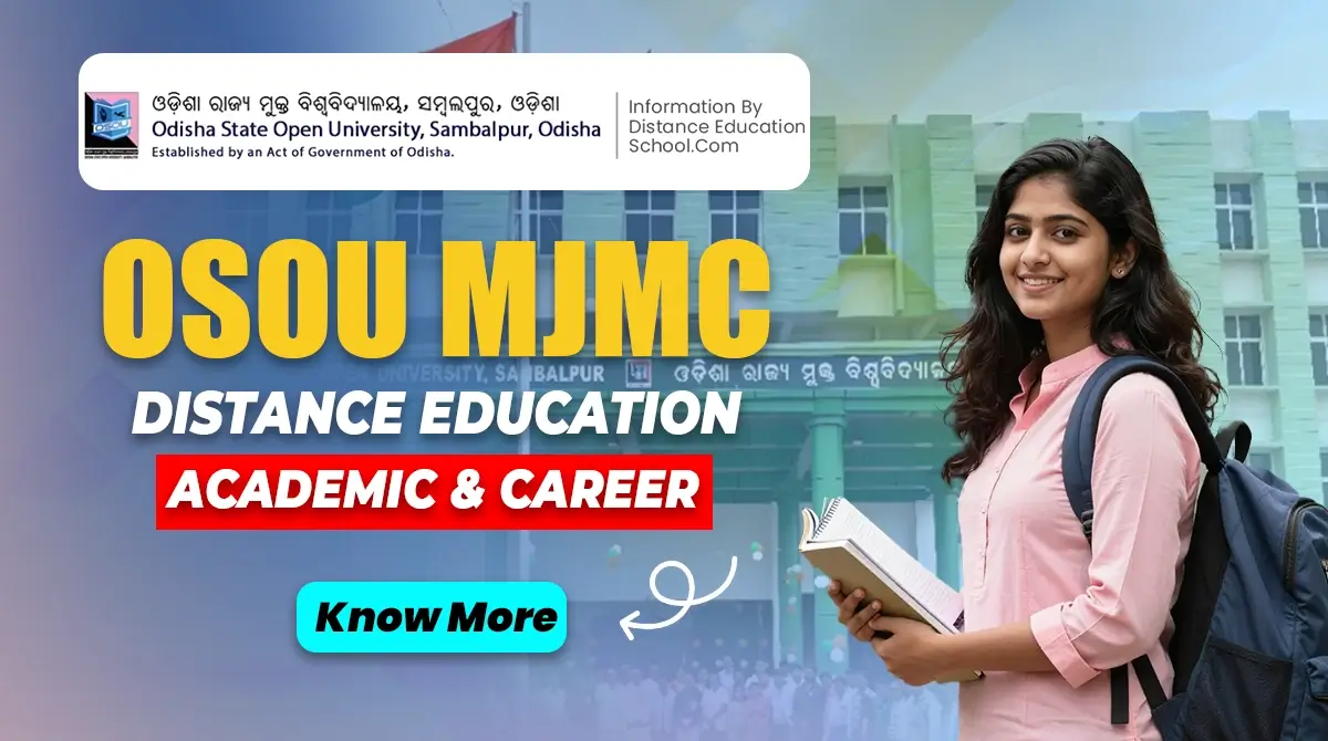 OSOU MJMC Distance Eduaction Academic & Carrer