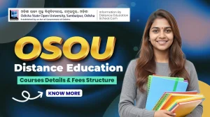 OSOU Distance Education Courses Details Fees Structure