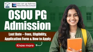 OSOU PG Admission 2026 Guide